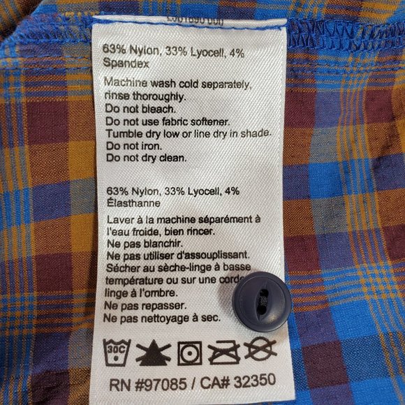 Outdoor Research Shirt Wanderer Men 2XL Tartan Plaid Button Down Hiking Gorpcore - Picture 14 of 15